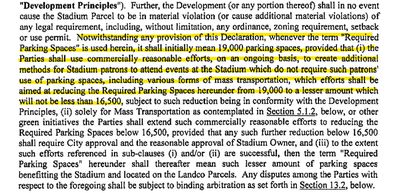The rest of the relevant portion of Section 2.1.1 of the Dodger Stadium CCRs