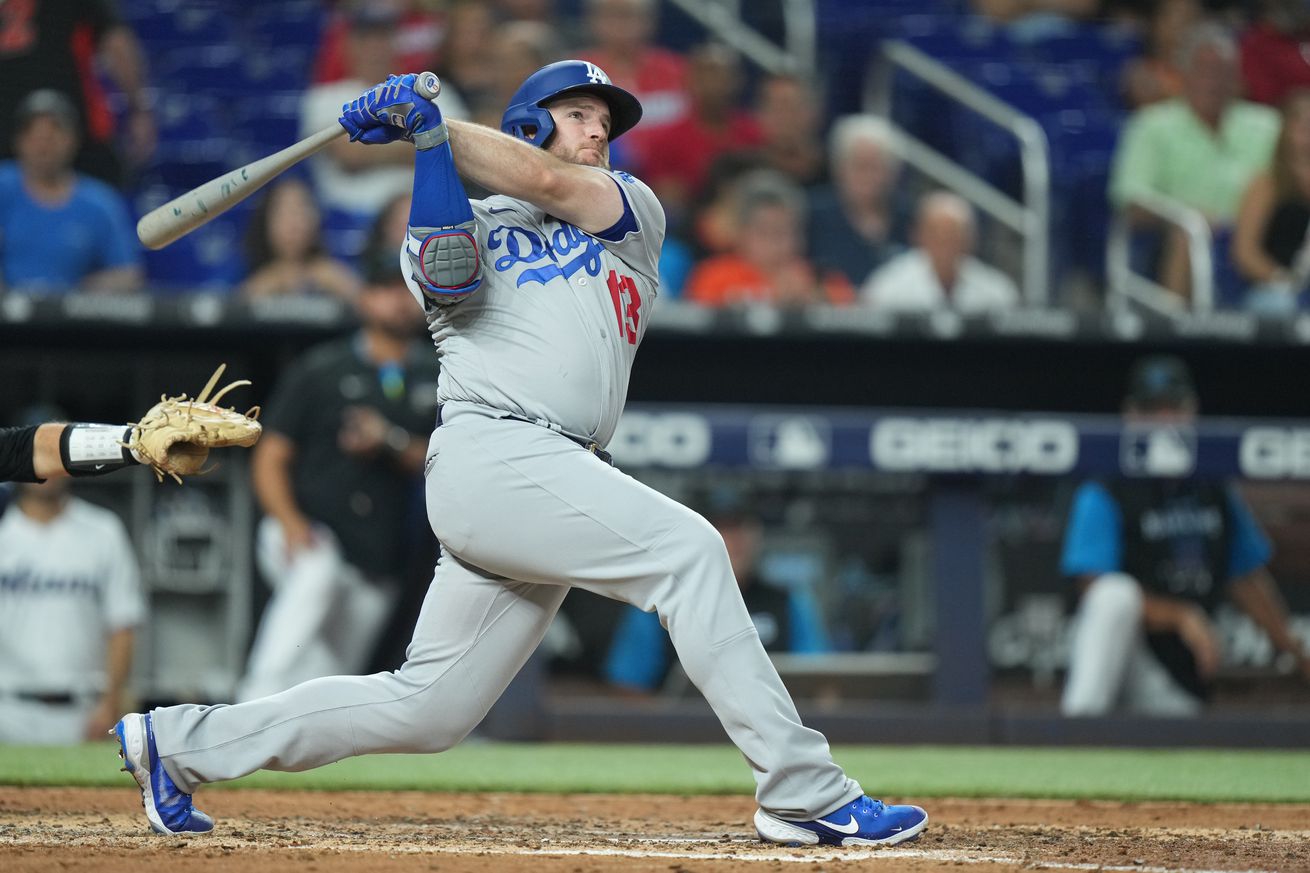 MLB: AUG 29 Dodgers at Marlins