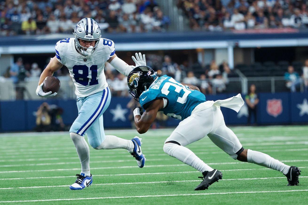 NFL: Preseason-Jacksonville Jaguars at Dallas Cowboys