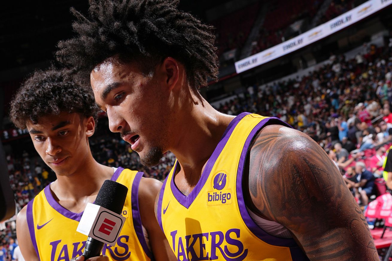 2023 NBA Las Vegas Summer League - Los Angeles Lakers v Charlotte Hornets