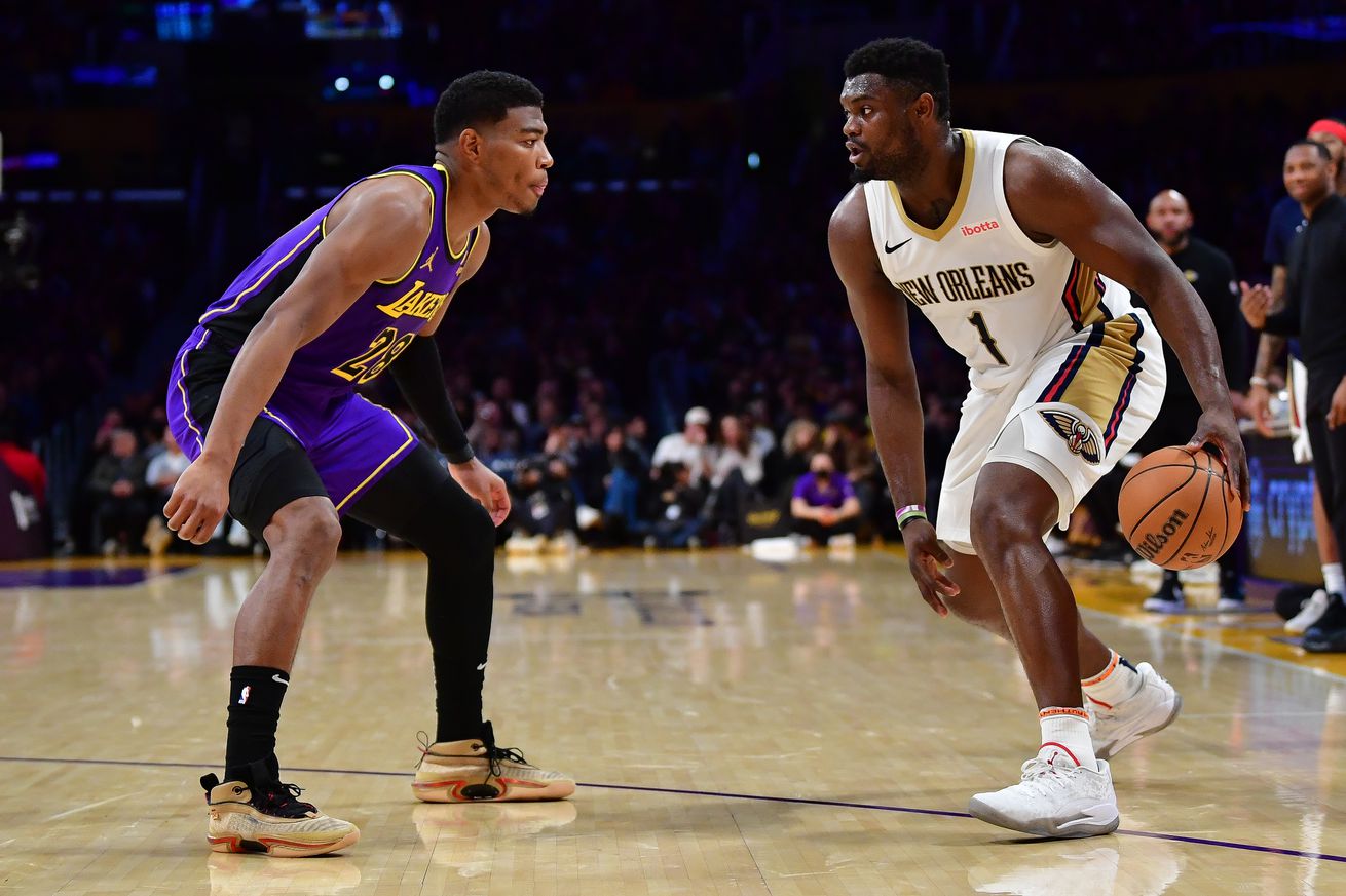 NBA: New Orleans Pelicans at Los Angeles Lakers