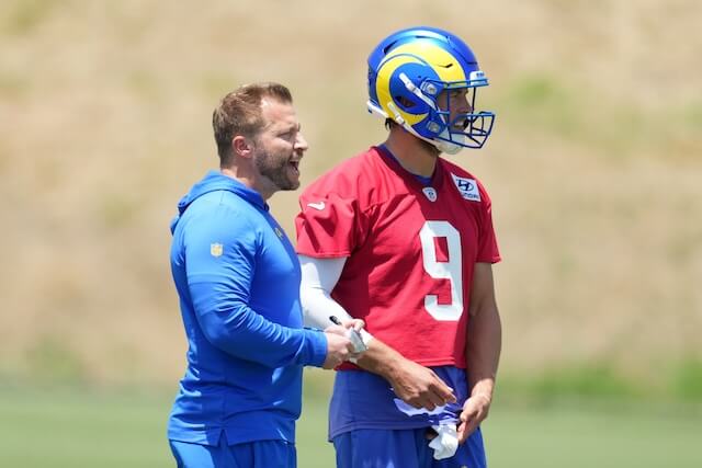 Matthew Stafford, Sean McVay, Rams