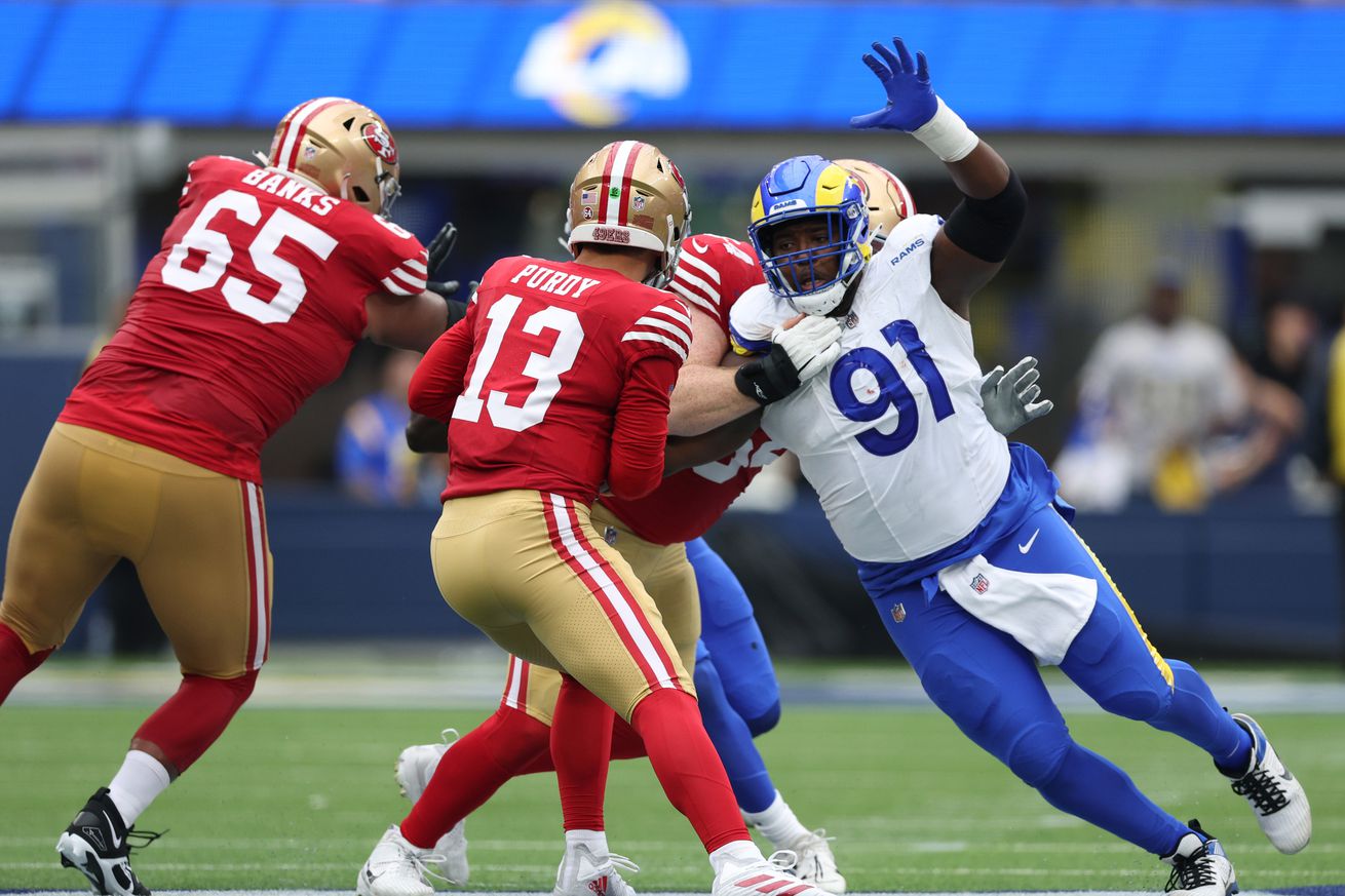 San Francisco 49ers v Los Angeles Rams