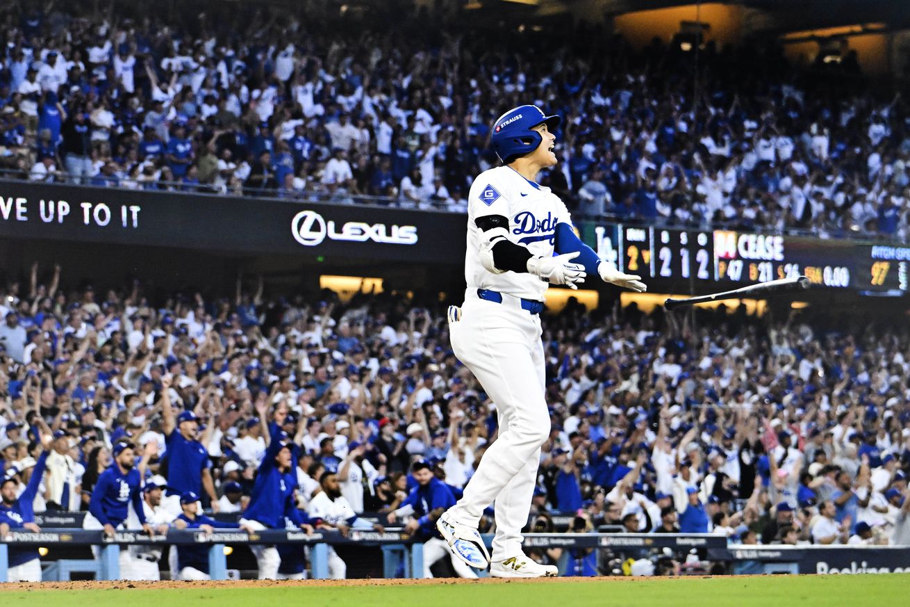 Los Angeles Dodgers defeated the San Diego Padres to win game 1 of the NLDS.