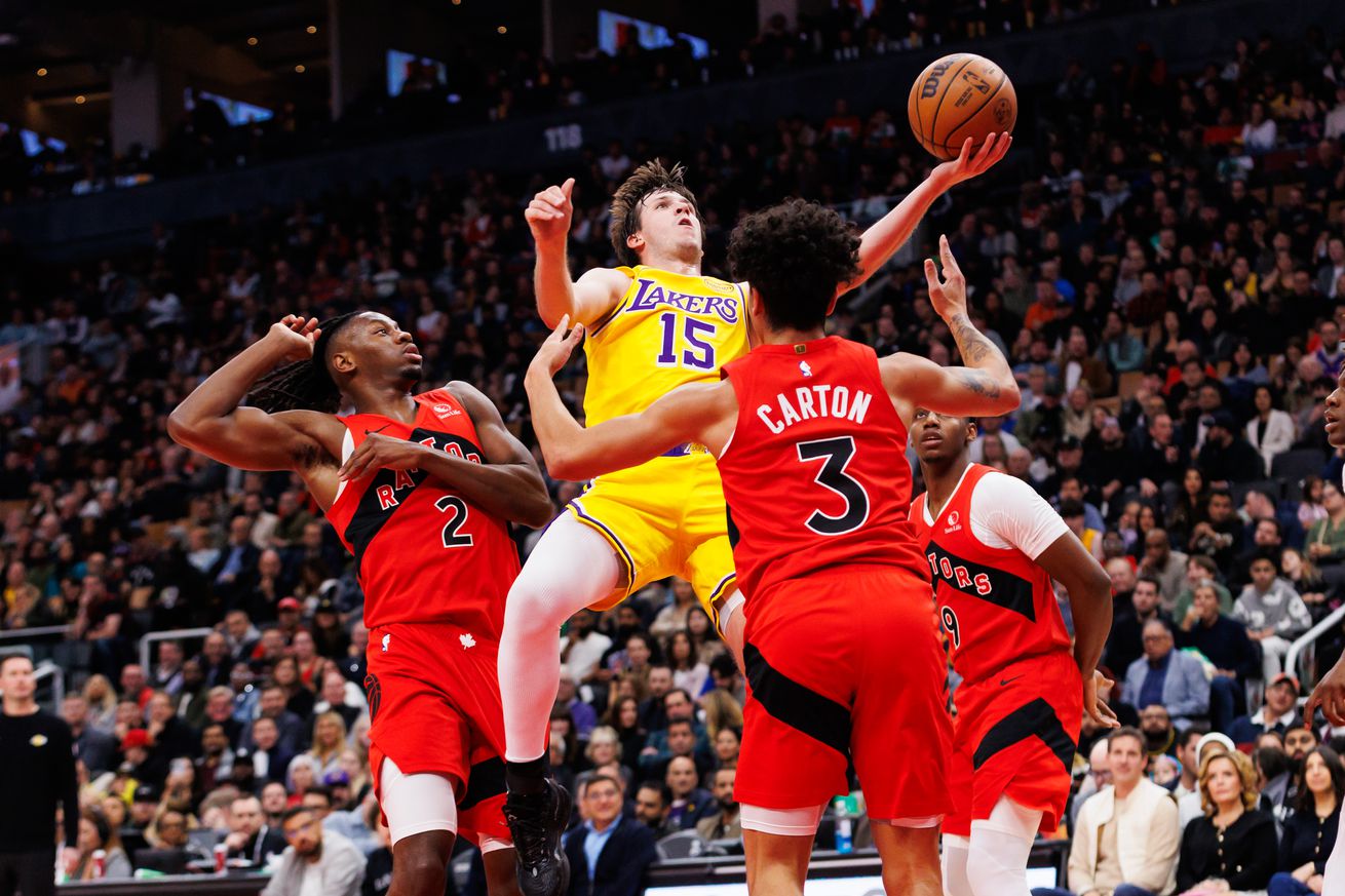 Los Angeles Lakers v Toronto Raptors