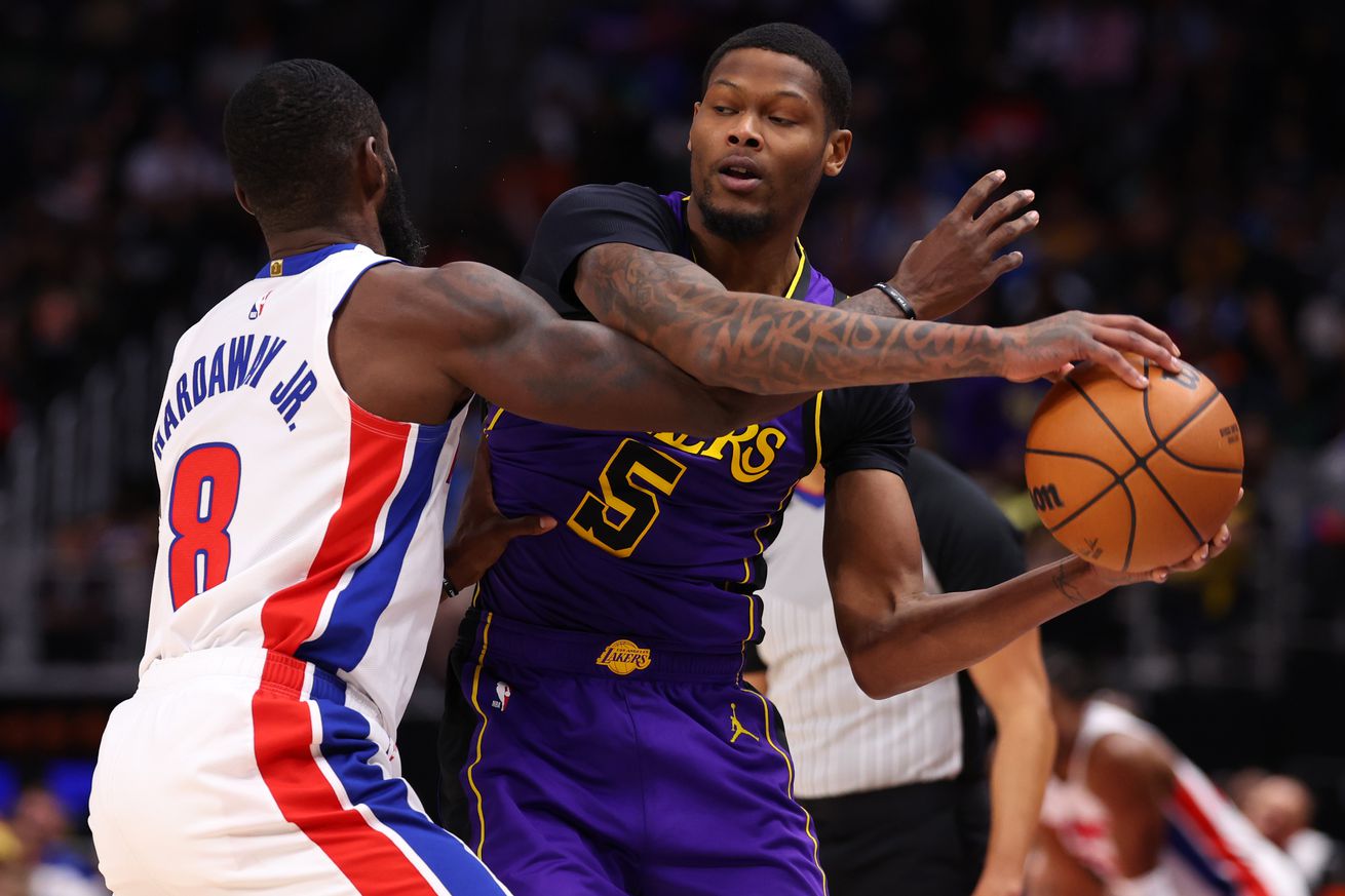 Los Angeles Lakers v Detroit Pistons