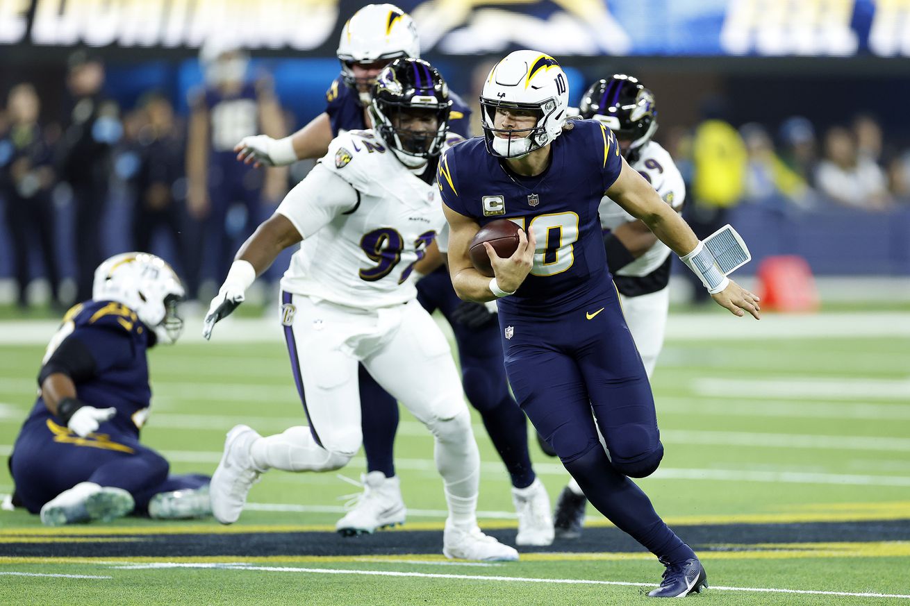 Baltimore Ravens v Los Angeles Chargers