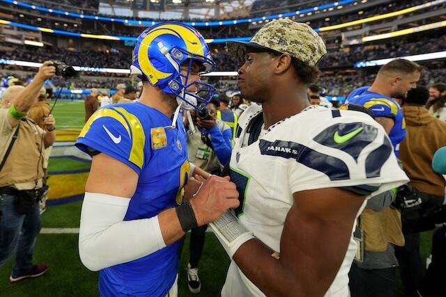 Matthew Stafford, Geno Smith, Rams, Seahawks