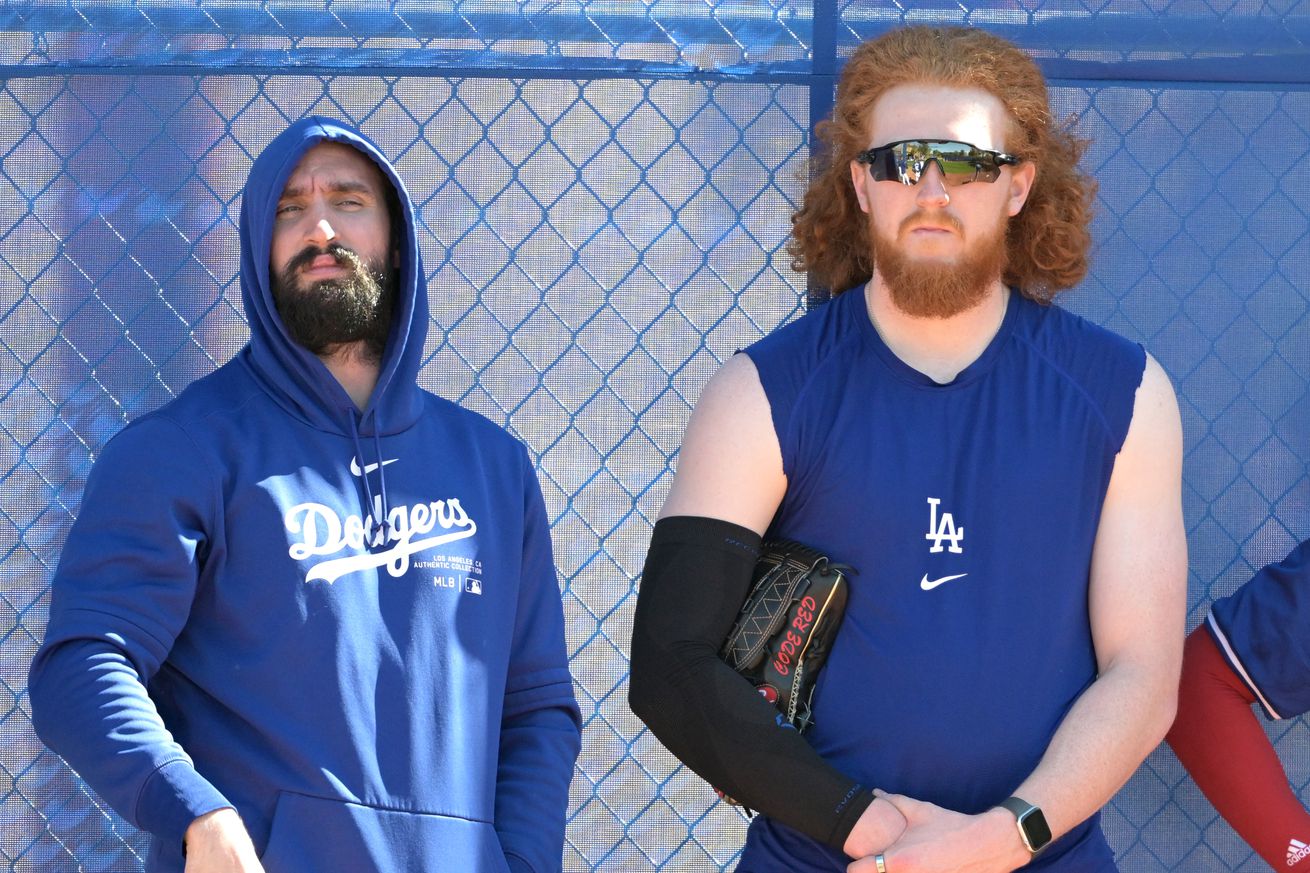 MLB: Los Angeles Dodgers-Workouts