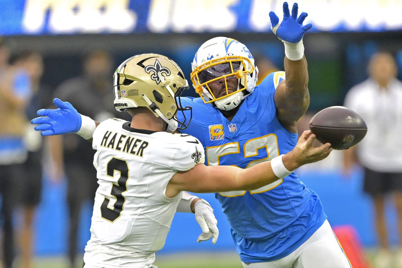 NFL: New Orleans Saints at Los Angeles Chargers