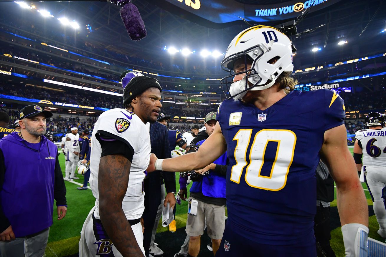 NFL: Baltimore Ravens at Los Angeles Chargers