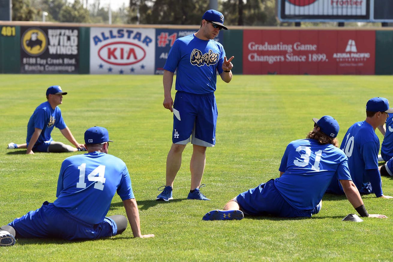 Rancho Cucamonga Quakes media day...