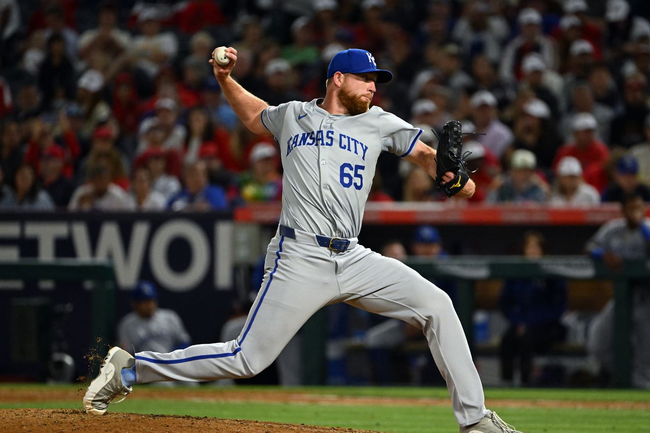 MLB: MAY 11 Royals at Angels