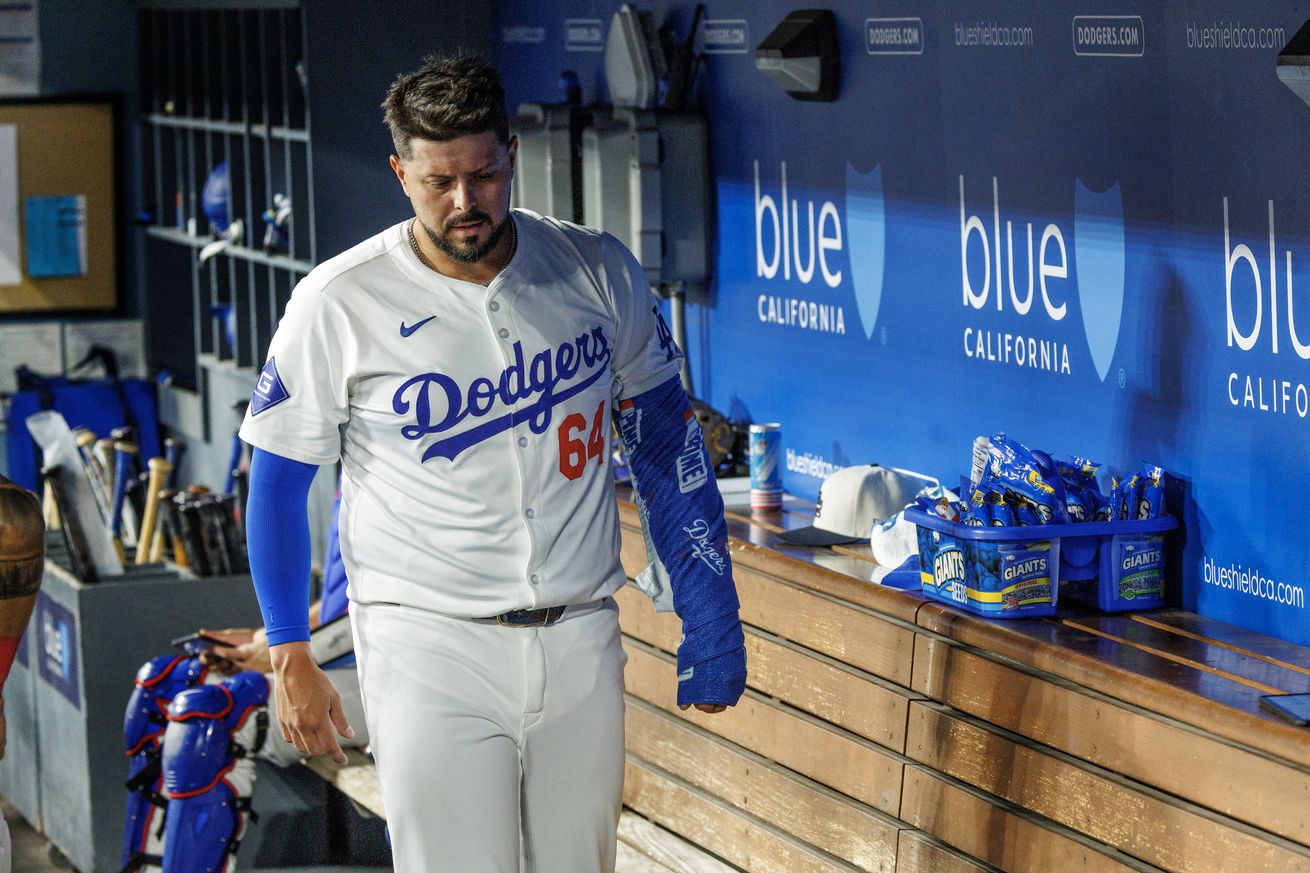 Dodgers vs Diamondbacks in Los Angeles, CA.