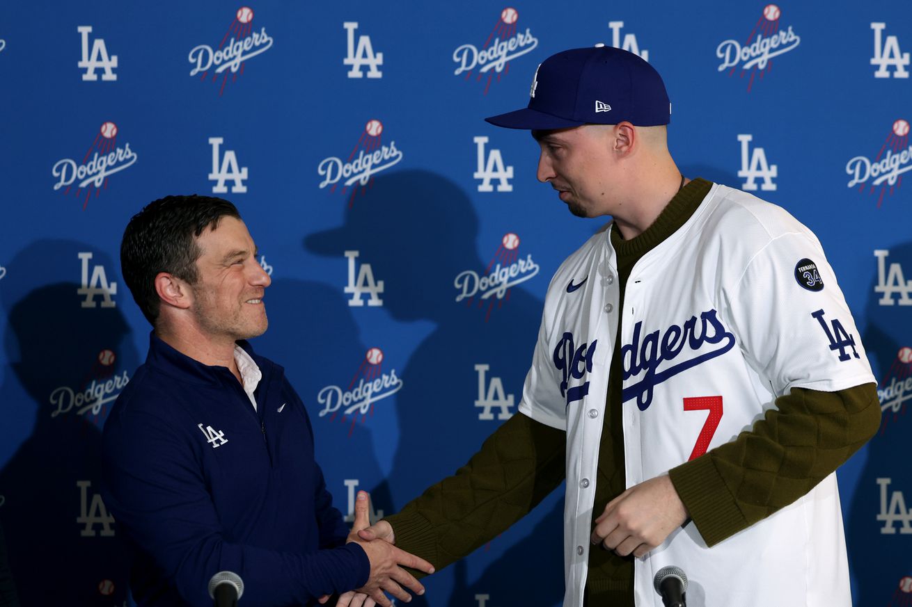 Los Angeles Dodgers Introduce Blake Snell