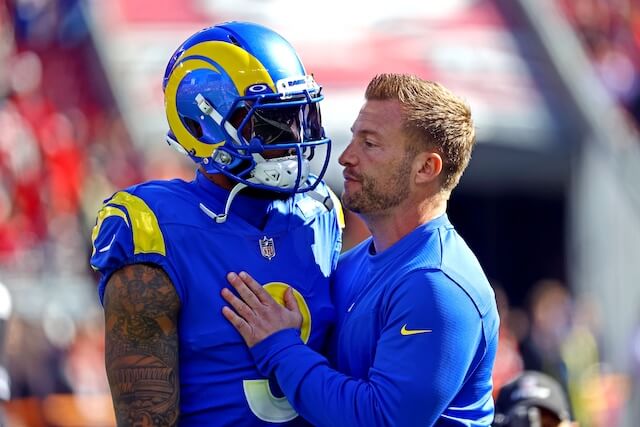 Odell Backham Jr., Sean McVay, Rams