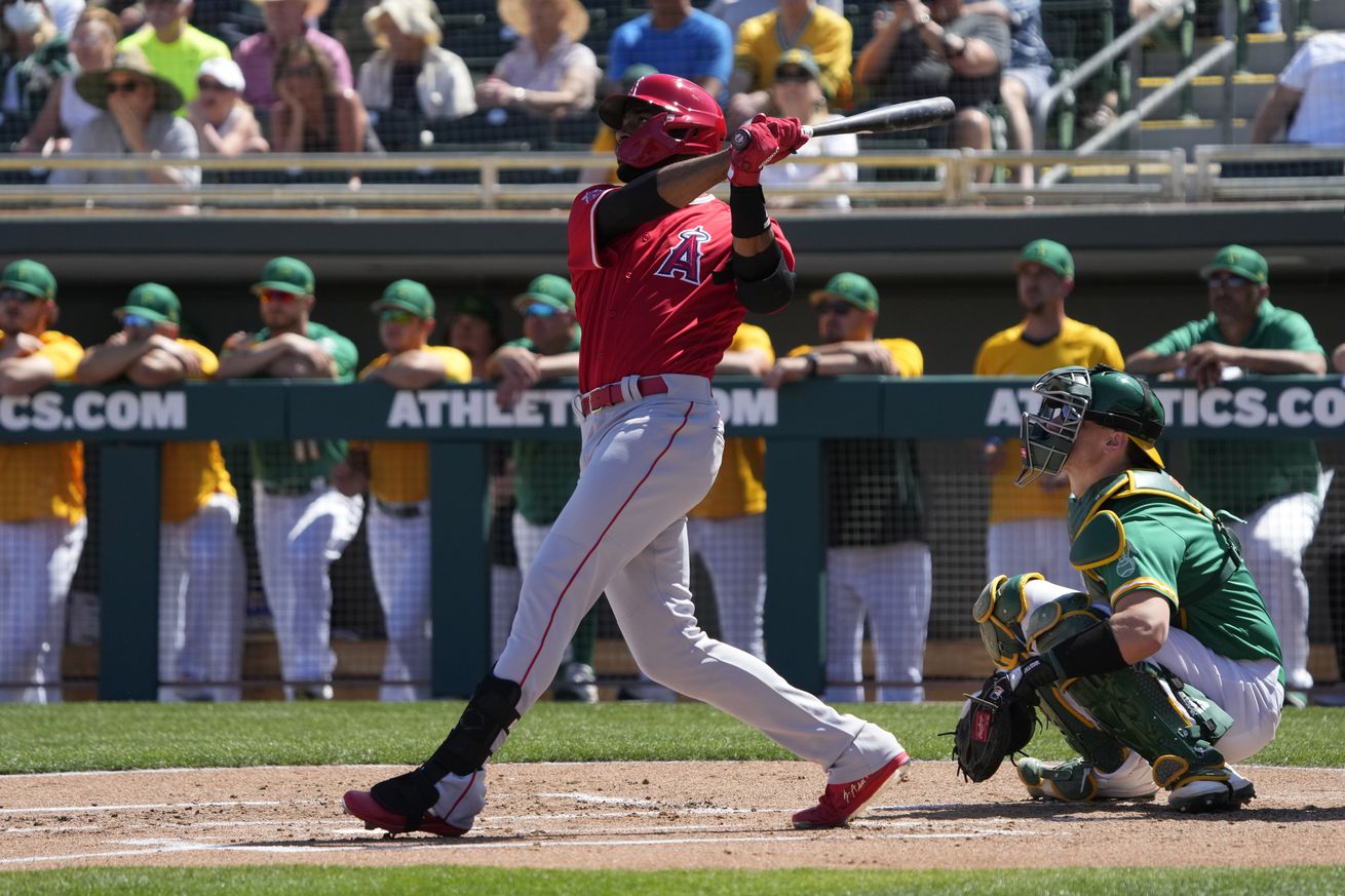 MLB: Spring Training-Los Angeles Angels at Oakland Athletics