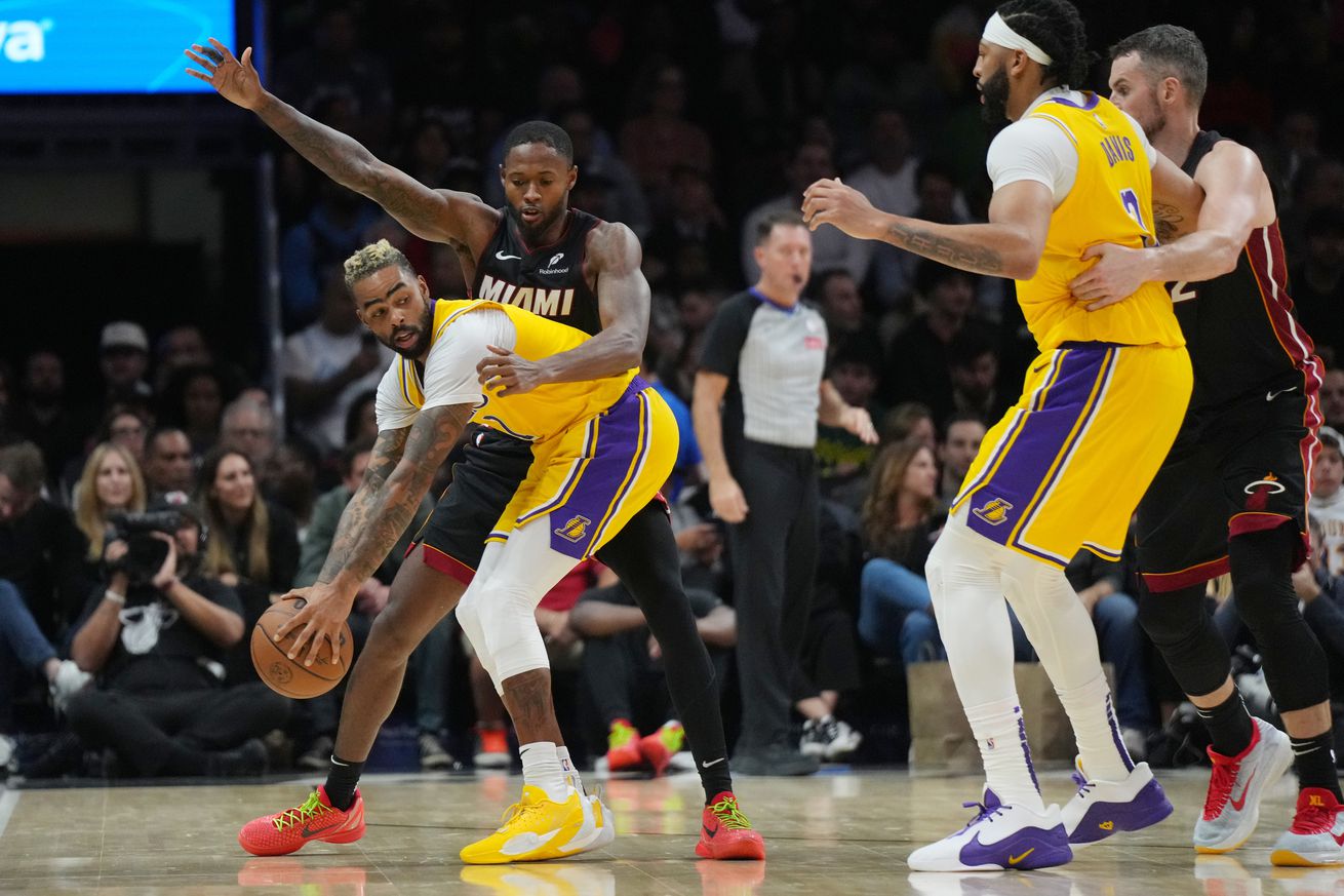 NBA: Los Angeles Lakers at Miami Heat