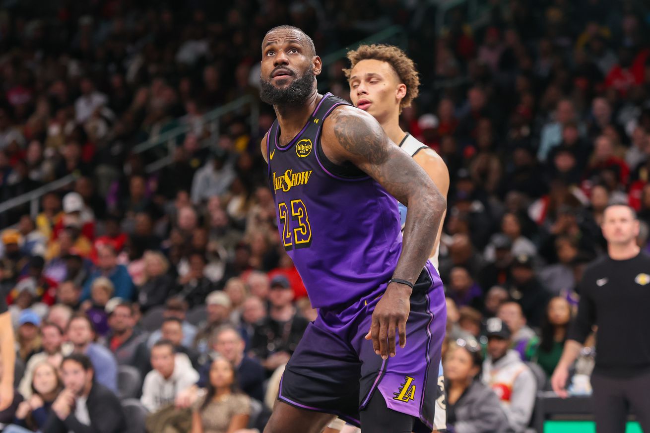 NBA: Los Angeles Lakers at Atlanta Hawks