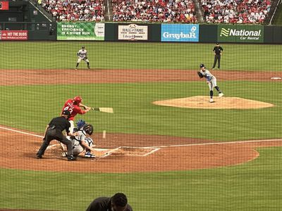 Wrobleski deals in St. Louis. Busch Stadium. August 16, 2024.