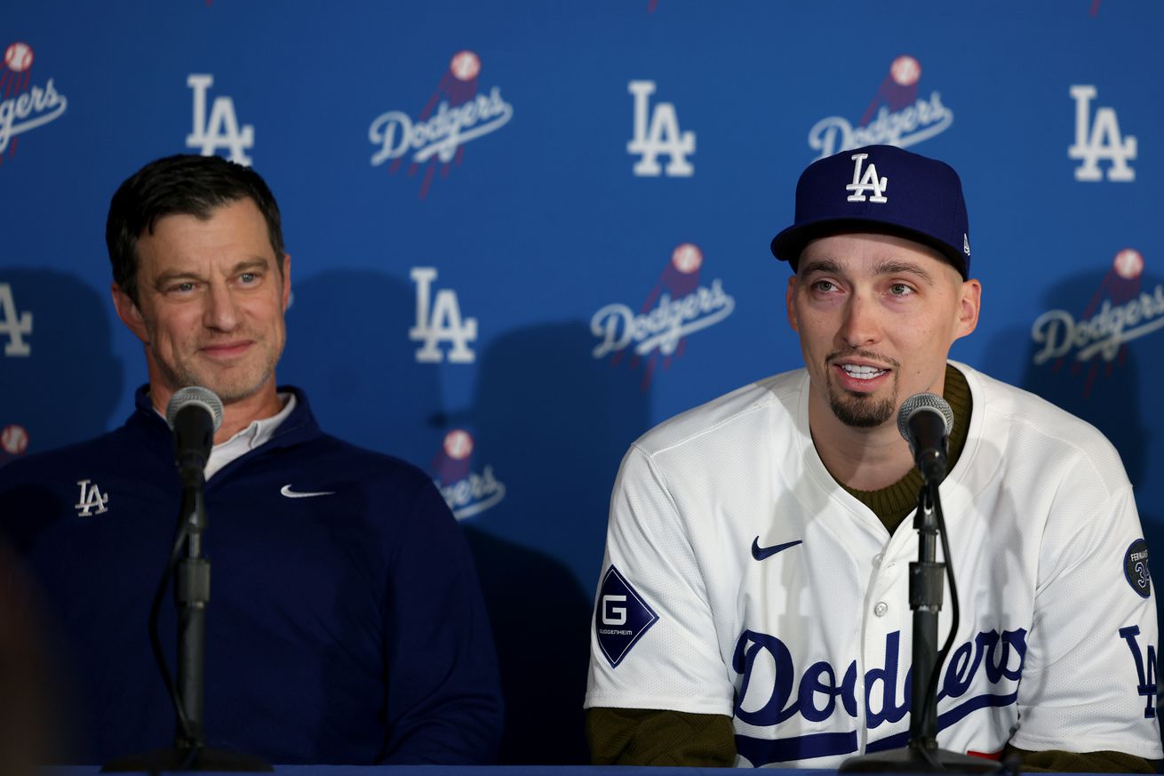 Los Angeles Dodgers Introduce Blake Snell