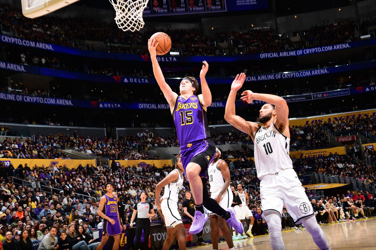 Brooklyn Nets v Los Angeles Lakers