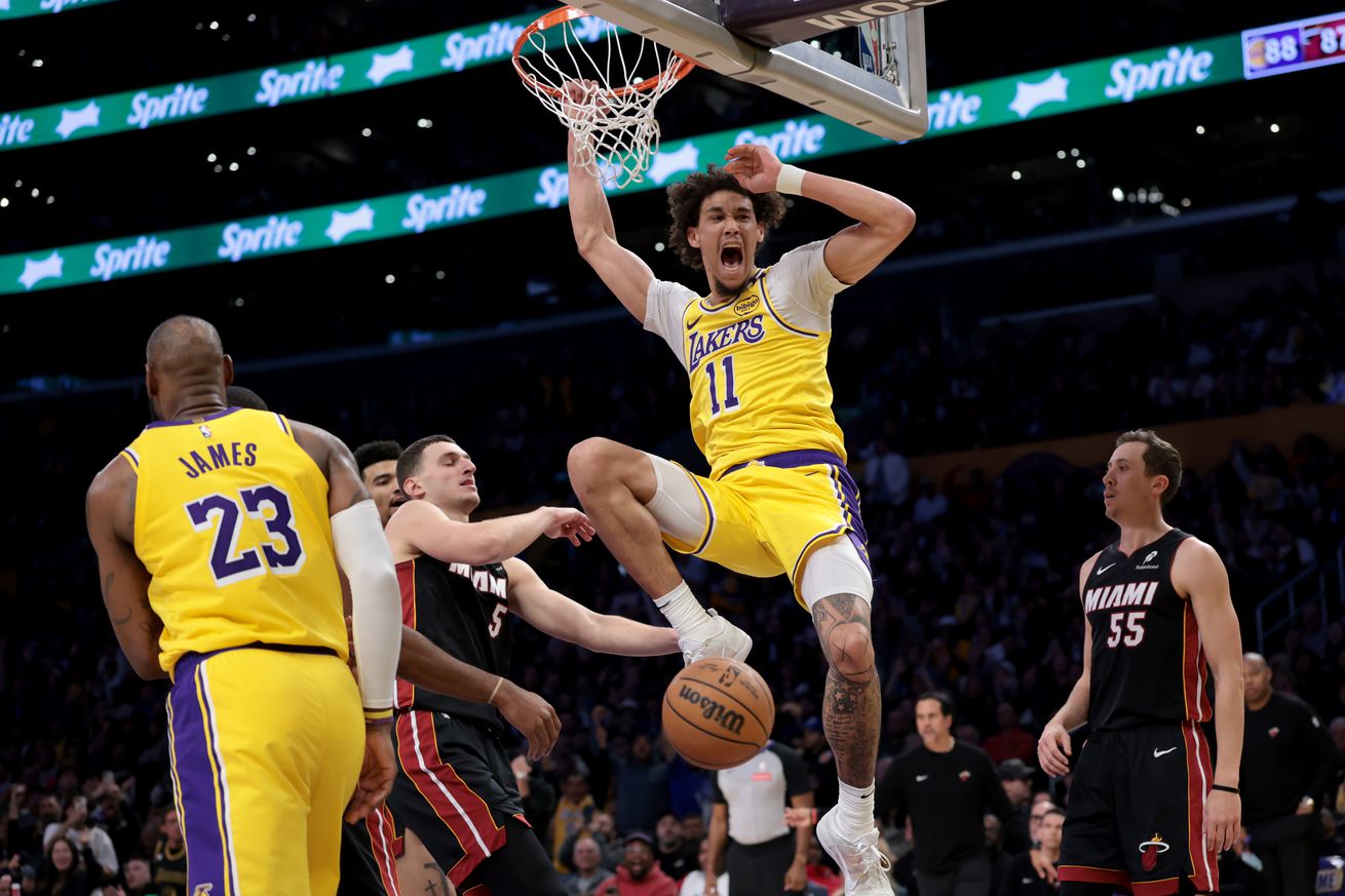 Miami Heat v Los Angeles Lakers