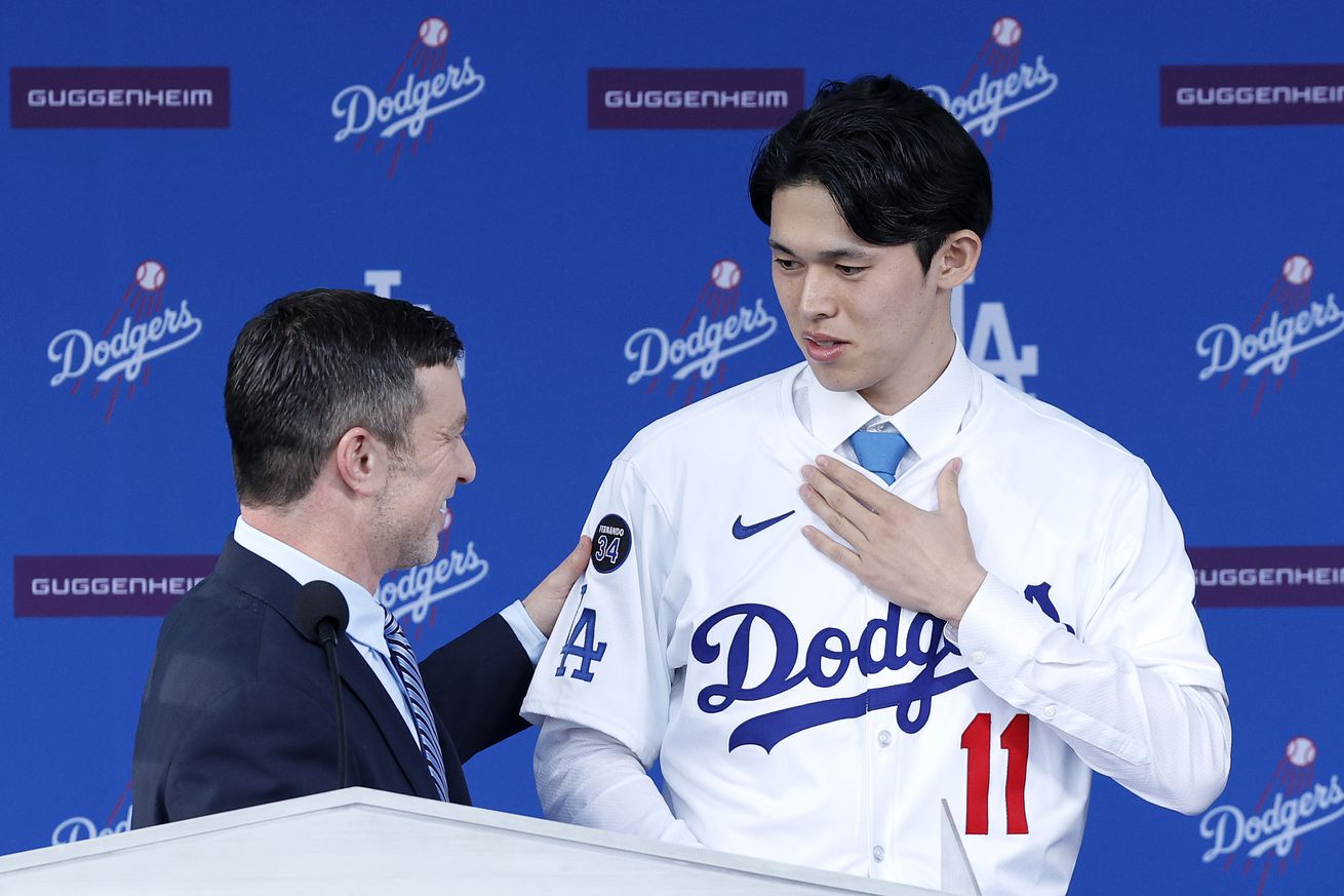 Los Angeles Dodgers Introduce Roki Sasaki