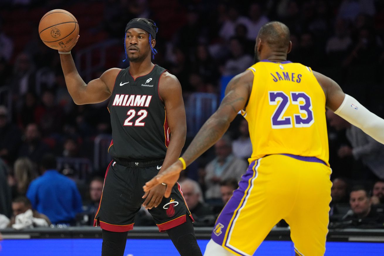 NBA: Los Angeles Lakers at Miami Heat