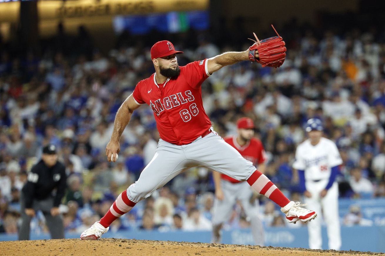 Los Angeles Angels v Los Angeles Dodgers