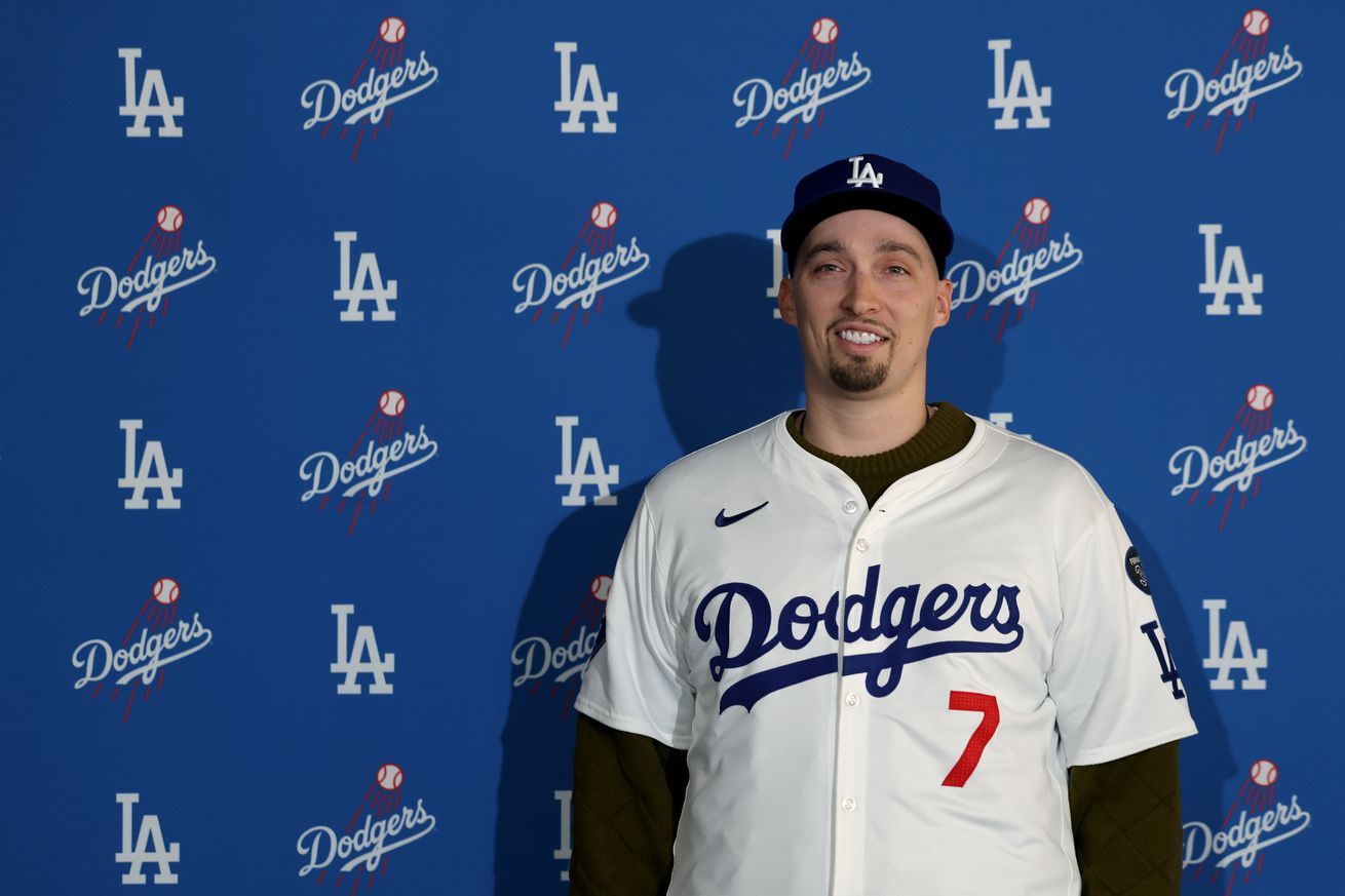 Los Angeles Dodgers Introduce Blake Snell