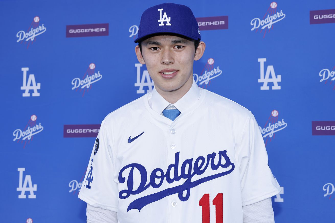 Los Angeles Dodgers Introduce Roki Sasaki