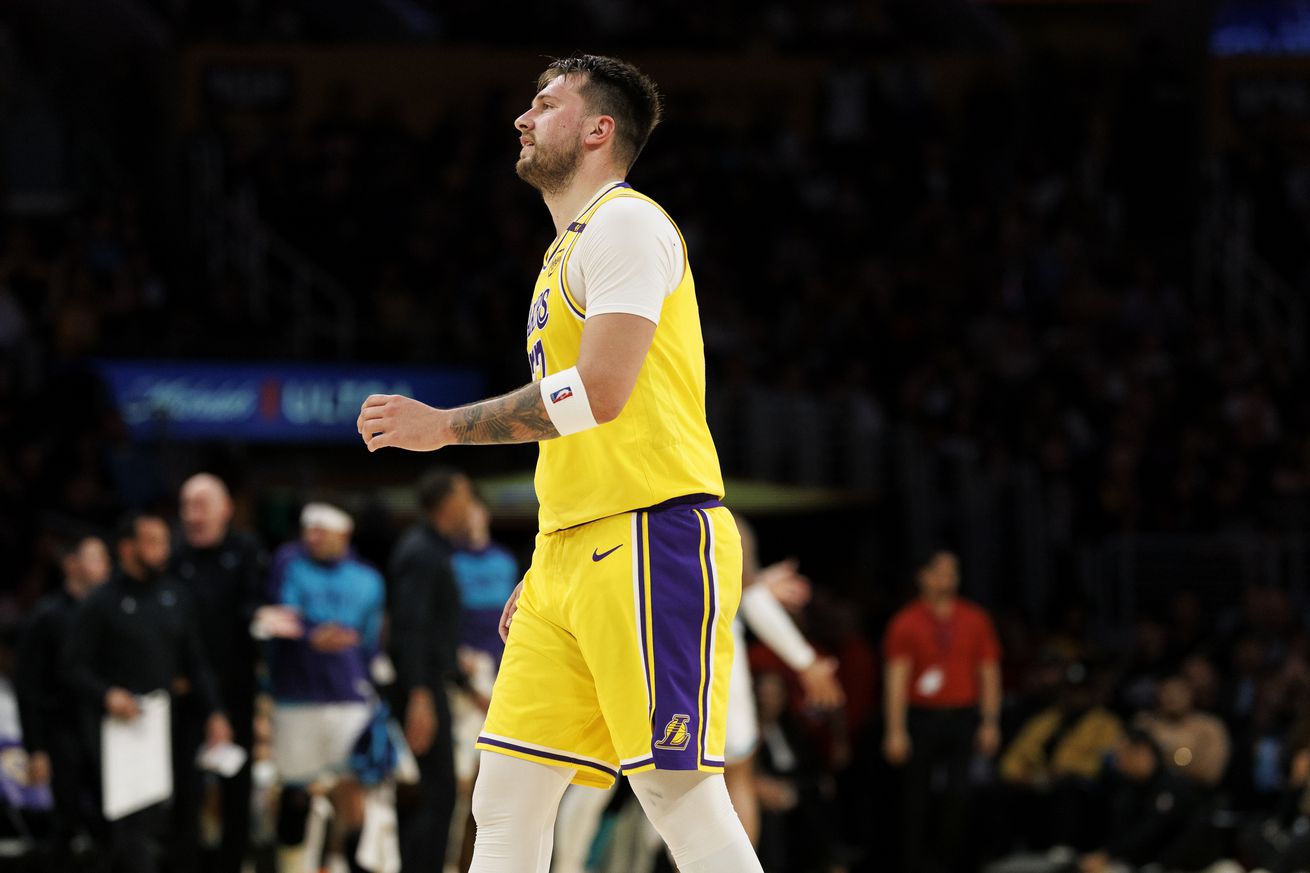 Lakers vs Hornets in Los Angeles, CA