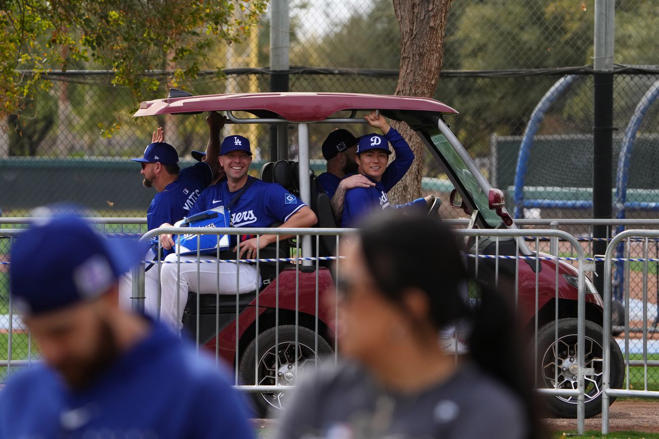 MLB: Los Angeles Dodgers-Workouts