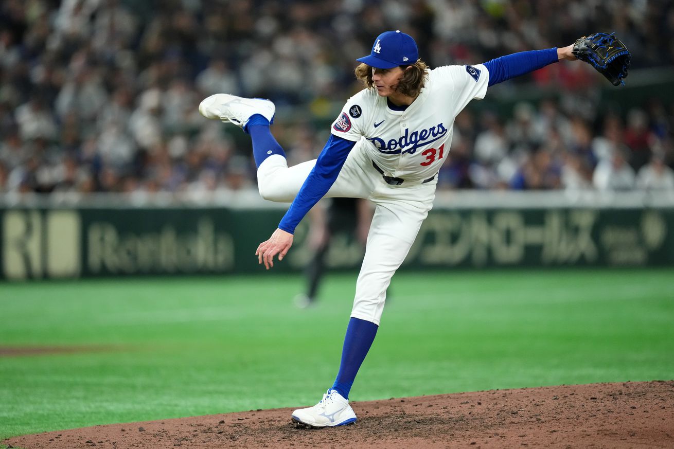 MLB Tokyo Series: Los Angeles Dodgers v Hanshin Tigers
