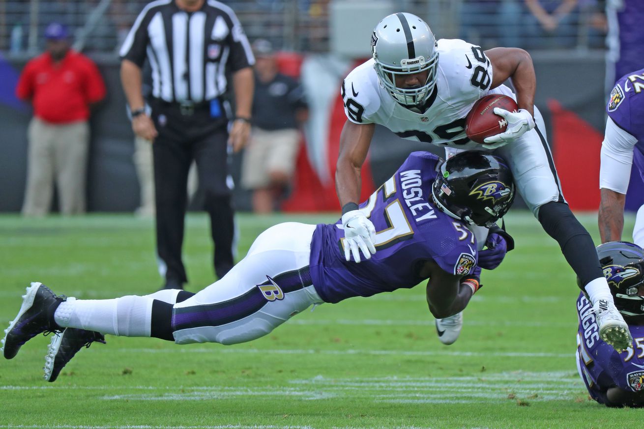 NFL: Oakland Raiders at Baltimore Ravens