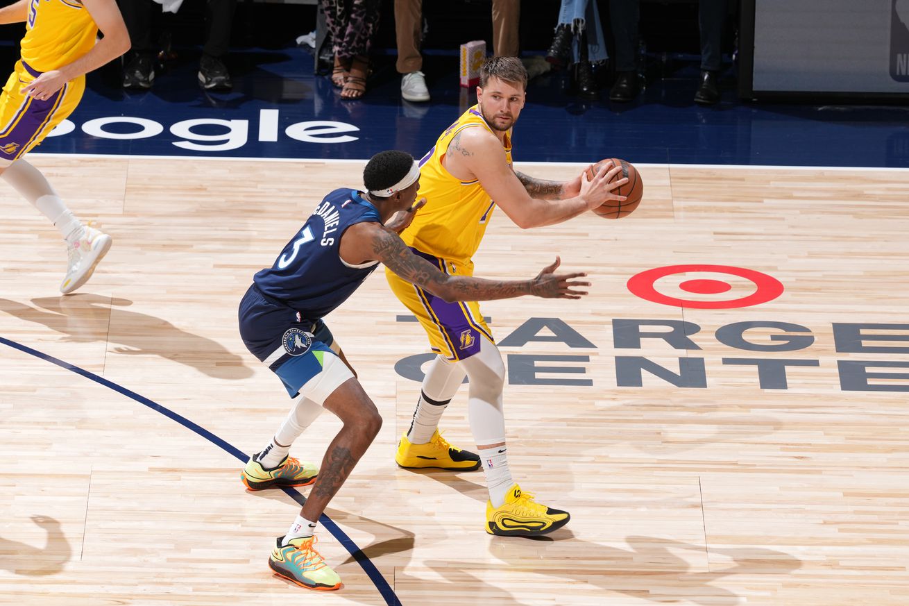 2025 NBA Playoffs - Los Angeles Lakers v Minnesota Timberwolves - Game Three