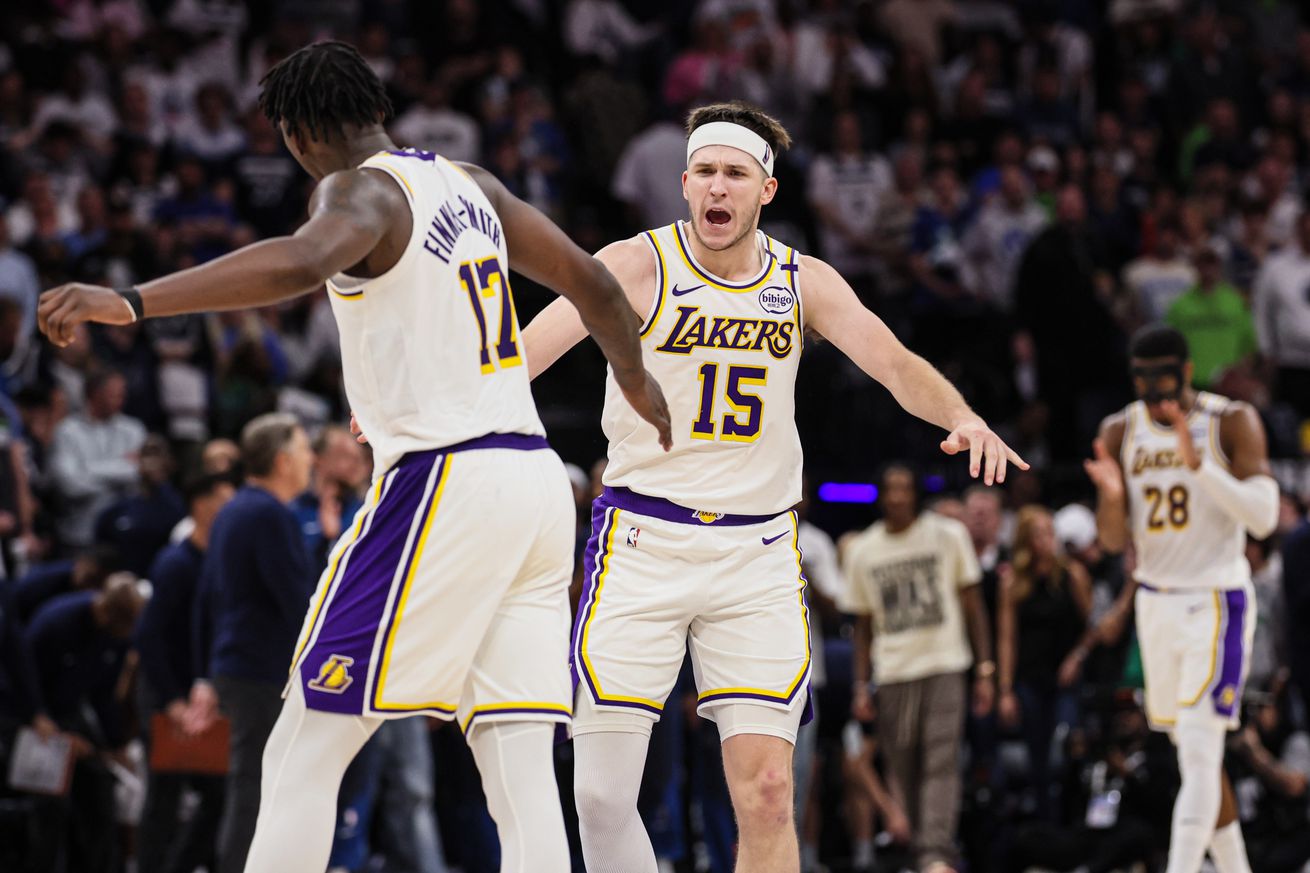 Lakers, Timberwolves, game four of the NBA playoffs.