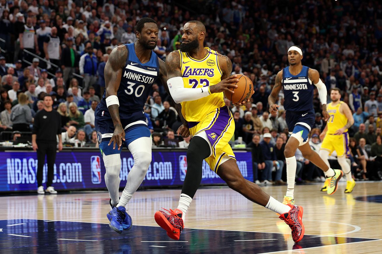 Los Angeles Lakers v Minnesota Timberwolves - Game Three