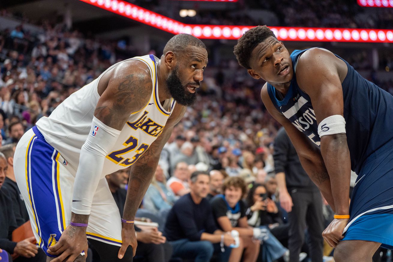 NBA: Playoffs-Los Angeles Lakers at Minnesota Timberwolves
