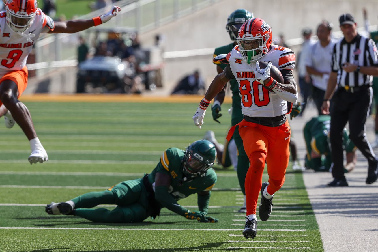 COLLEGE FOOTBALL: OCT 26 Oklahoma State at Baylor