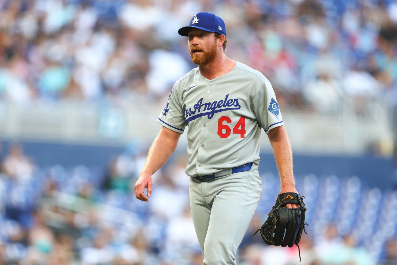 Los Angeles Dodgers v Miami Marlins