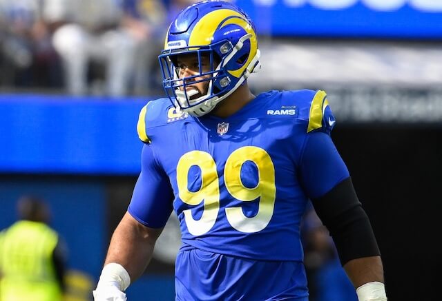 Robert Hanashiro-USA TODAY Sports Aaron Donald, Rams