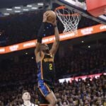 The Thunder won Game 2 against the Nuggets.