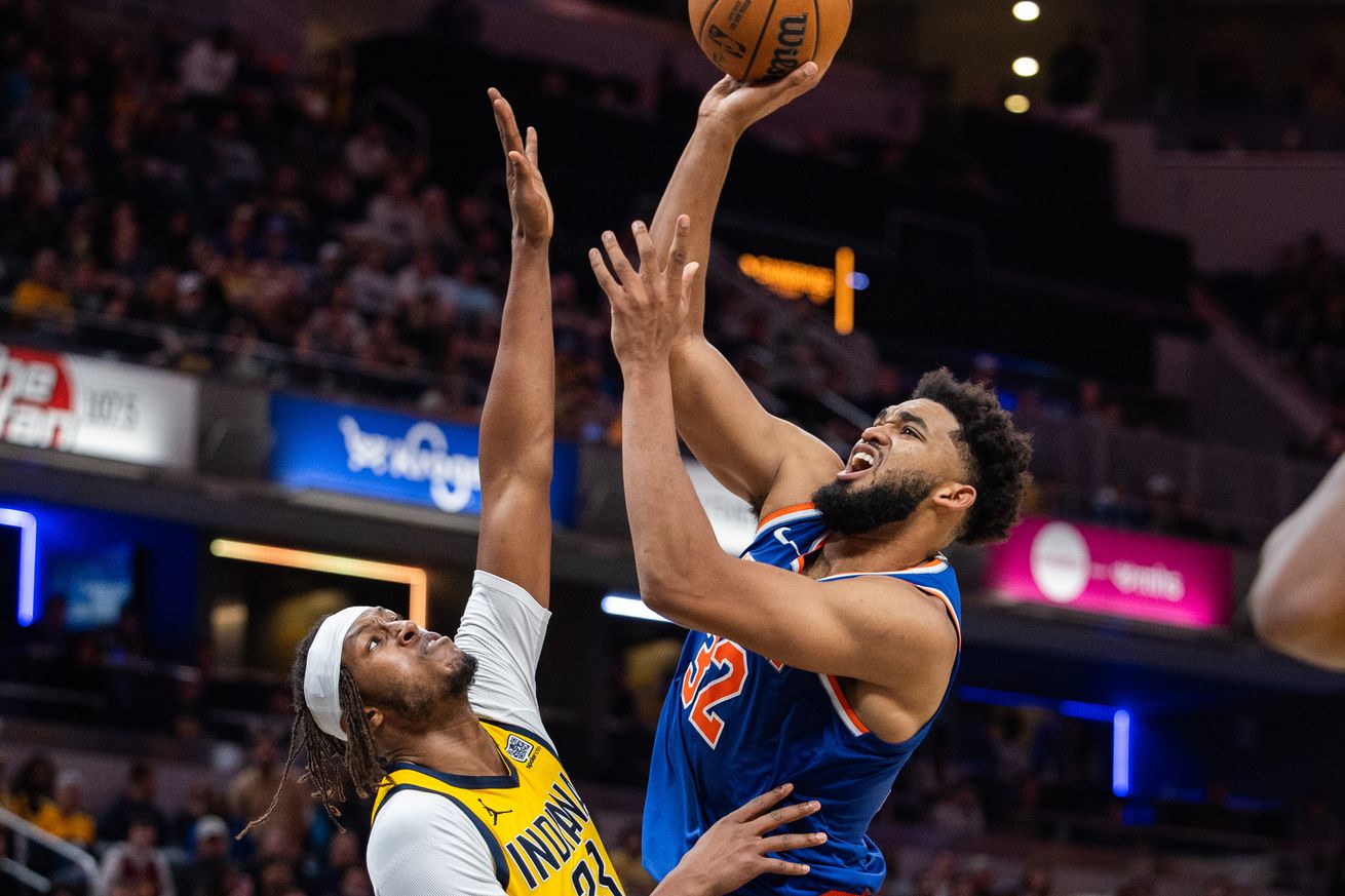 NBA: New York Knicks at Indiana Pacers