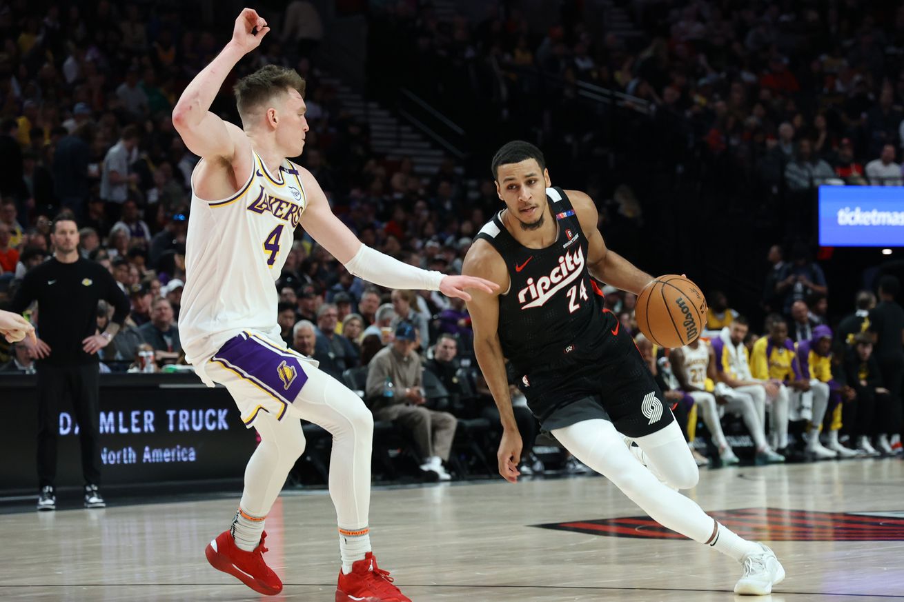 NBA: Los Angeles Lakers at Portland Trail Blazers