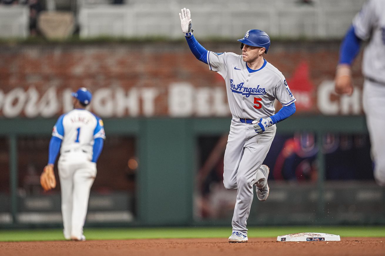 MLB: Los Angeles Dodgers at Atlanta Braves