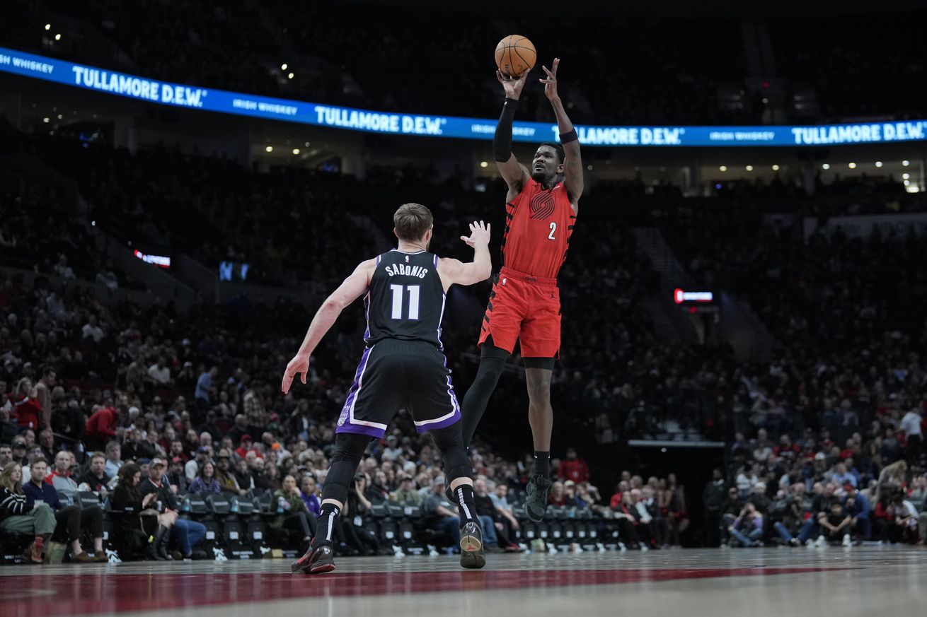 Sacramento Kings v Portland Trail Blazers