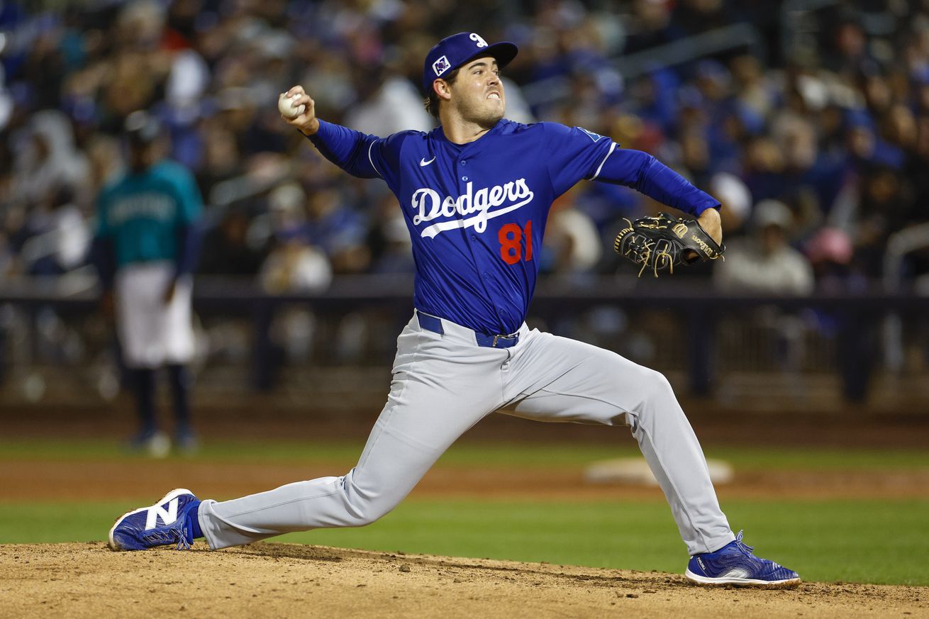 Los Angeles Dodgers v Seattle Mariners