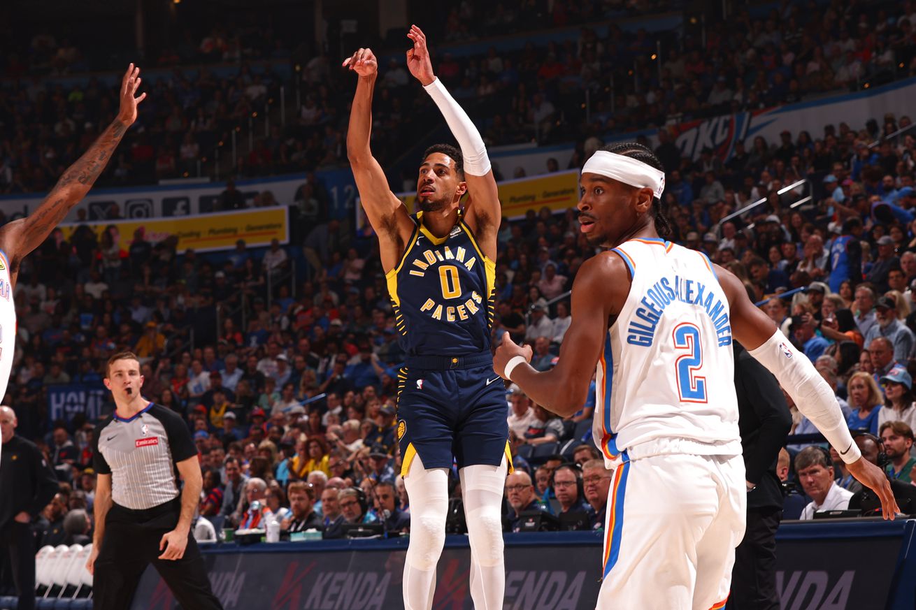 Indiana Pacers v Oklahoma City Thunder